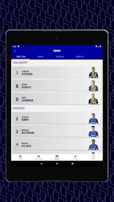 Everton android App screenshot 1